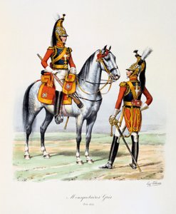 Grå musketörer, 1814-15