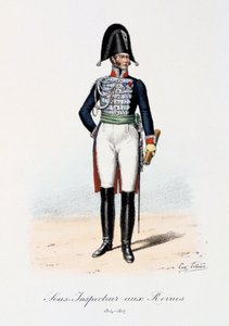 Underinspektör för recensioner, 1814-17 av Eugene Titeux