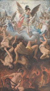 De rebelliska änglarnas fall av Eugenio Cajés