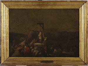 Die Hinrichtung av Eugenio Lucas Velázquez