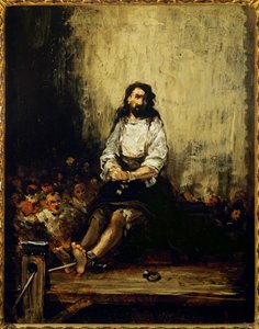 Fången (målning på duk) av Eugenio Lucas Velazquez