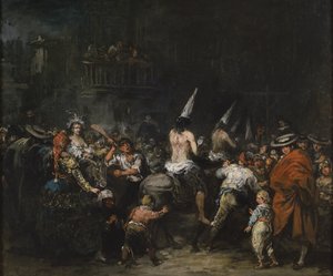 Dömd av inkvisitionen, andra hälften av 1800-talet.
