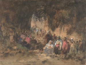Araber vilar, 1817-70. av Eugenio Lucas Villamil