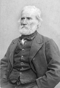 Louis Auguste Blanqui. 1805-1881. Socialistisk teoretiker och politiker. Byst. Stadsdräkt