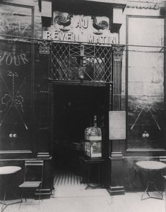 När du vaknar på morgonen, rue Amelot, 11:e arrondissement, Paris av Eugène Atget