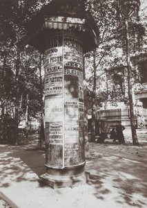 Kolumn-St. Sulpice av Eugène Atget