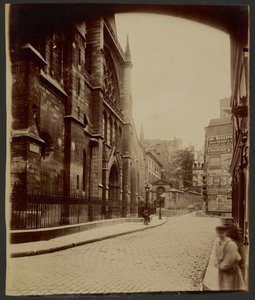 [Saint-Séverins kyrka] av Eugène Atget