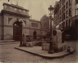 Fontän för LÉcole Polytechnique, 1902. av Eugène Atget