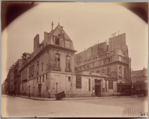 Hôtel du Marquis de Paroy, 83 rue Charlot av Eugène Atget