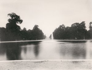 Tuileries trädgård av Eugène Atget
