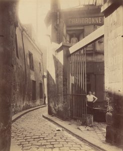 Metallarbetare, passage de la Réunion av Eugène Atget