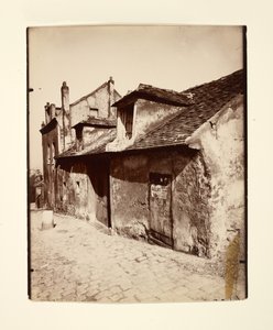 [Montmartre] Musettes hus av Eugène Atget