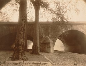 Pont Marie, 1926 (albumutskrift pappersfotografi) av Eugène Atget
