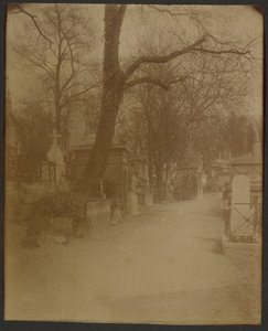Père Lachaise av Eugène Atget