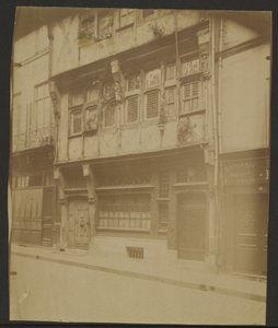 Rouen, Maison Rue Saint-Romain, 74 av Eugène Atget