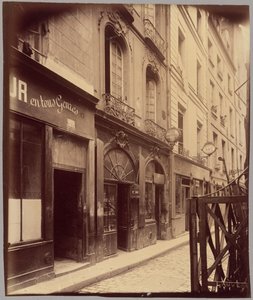 [Rue de la Parcheminerie] av Eugène Atget