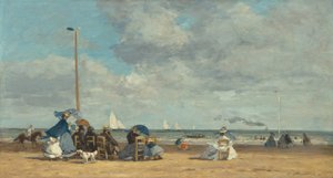 Stranden vid Trouville