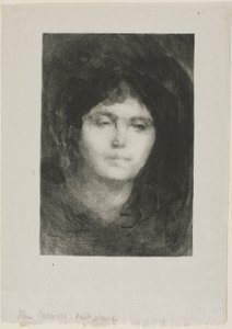 Fru Eugene Carriere av Eugène Carrière