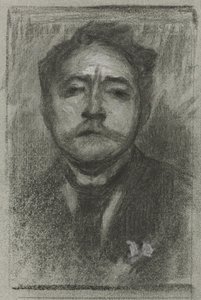 Porträtt av Jean Ajalbert, ca. 1893. av Eugène Carrière