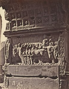 Basrelief av Titus båge, 1848-52. av Eugène Constant