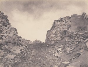 Stenbrottet i Les Sables de Macherin, 1863.