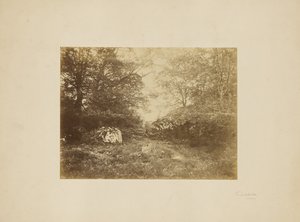 [Landskapsstudie] av Eugène Cuvelier