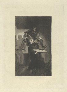 En smed, 1833., 1833. av Eugène Delacroix
