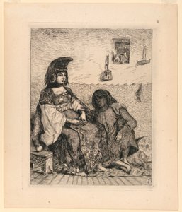 En judisk kvinna från Alger av Eugène Delacroix