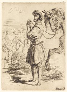 swedish av Eugène Delacroix
