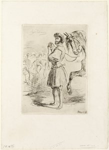 En herre från Franciskus I:s tid av Eugène Delacroix