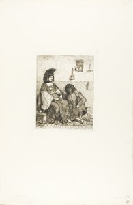 algerisk judinna av Eugène Delacroix