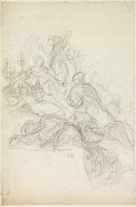 Allegorisk eller mytologisk scen av Eugène Delacroix