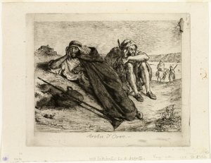 Araber från Oran av Eugène Delacroix
