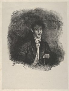 Baron Schwiter Louis Auguste Schwiter, 1805-1889, 1826., 1826. av Eugène Delacroix