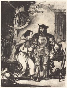 Broder Martin med Goetz av Eugène Delacroix