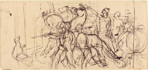 Vagnare. av Eugène Delacroix