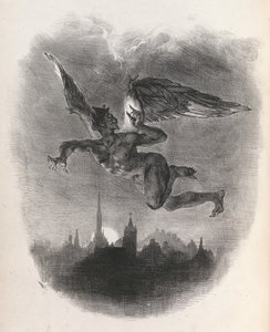 Faust, 1828., 1828. av Eugène Delacroix