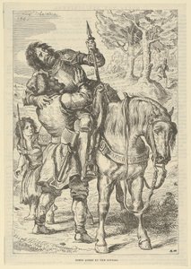 Goetz med hjälp av zigenarna, efter 1845., efter 1845. av Eugène Delacroix