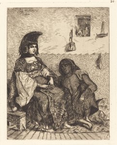 Judisk kvinna från Alger (Juive d