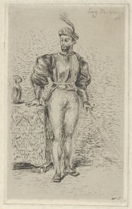 Vapenman, 1833, 1833. av Eugène Delacroix