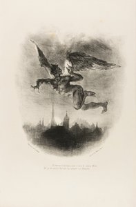 Mephistopheles Flying, från Faust