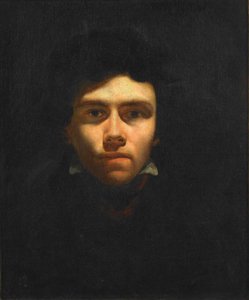 Självporträtt av Eugène Delacroix