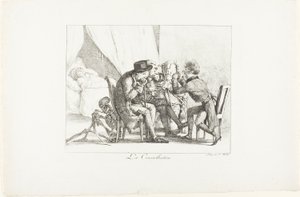 Konsultationen av Eugène Delacroix