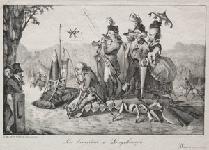 Kräftorna från Longchamps av Eugène Delacroix
