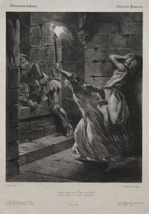 Duguesclins syster av Eugène Delacroix