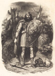 Vercingetorix av Eugène Delacroix