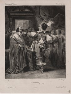 Chronicles of France: Scene of the Fronde - Prinsen av Condé, 1829.