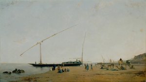 På Nilen, nära Philae, 1871. av Eugène Fromentin