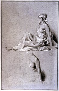 Kvinnostudier, Sahel av Eugène Fromentin