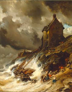 Vraket av Eugene Isabey